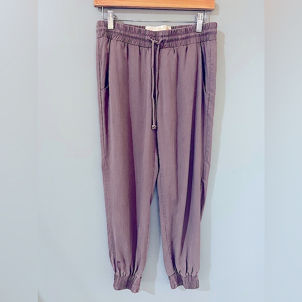 Bella Dahl Easy Drawstring Jogger two pocket size extra small